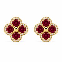 Earrings Ultima Edizione Woman in Silver OAO7591-ROSSO-GIALLO